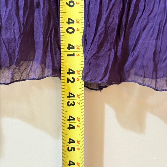 ABS Allen Schwartz purple cocktail dress - Picture 13 of 14